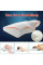 Подушка ортопедична Memory Latex Pillow 46 × 27 см з підтримкою шиї та голови пористий латекс