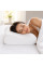 Подушка ортопедична Memory Latex Pillow 46 × 27 см з підтримкою шиї та голови пористий латекс