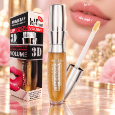 Блиск плампер для збільшення об’єму губ MINISTAR 3D Lip Extreme Volume з імбиром