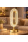 Настільна лампа Creative Table Lamp 16 з кришталевим ефектом, сенсорним керуванням 3 кольори світла